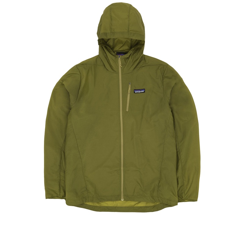 Patagonia Men's Houdini Jacket - Spirited Sun: Graze Green