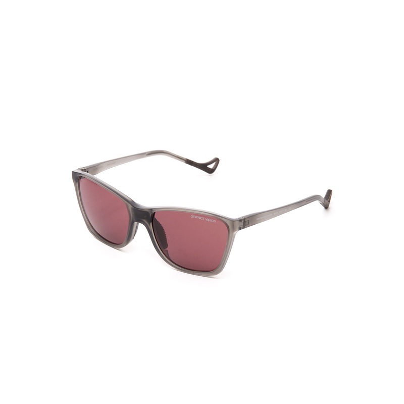 District Vision Keiichi Sunglasses - Black Rose