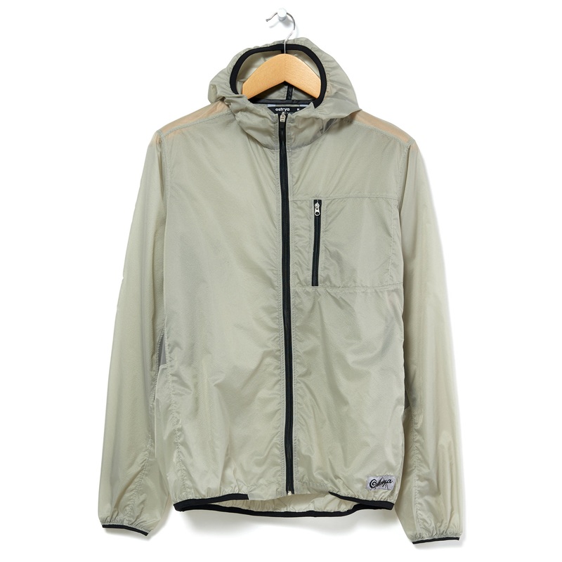 Ostrya Skarn Men's Windbreaker Jacket - Pale Mist