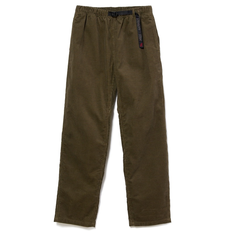 Gramicci Men's Grid Cord Jam Pants - Olive