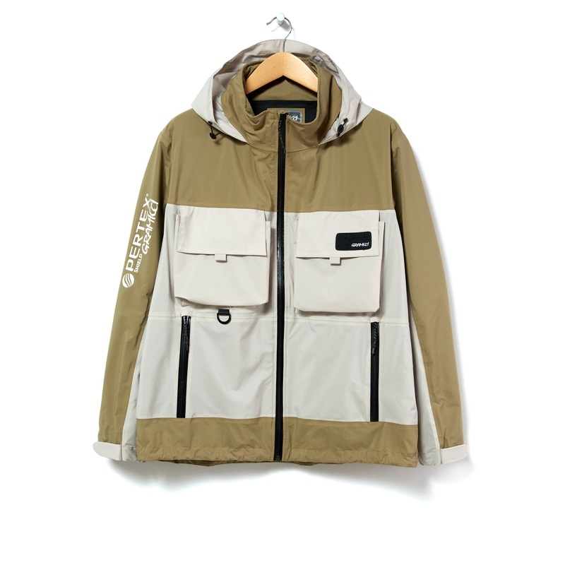 Gramicci Men's Pertex Trailside Wading Jacket - Stone