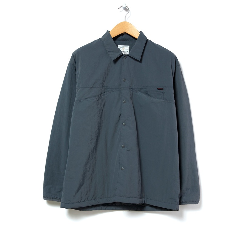 Gramicci Men's Quilted Camp Shirt - Grey