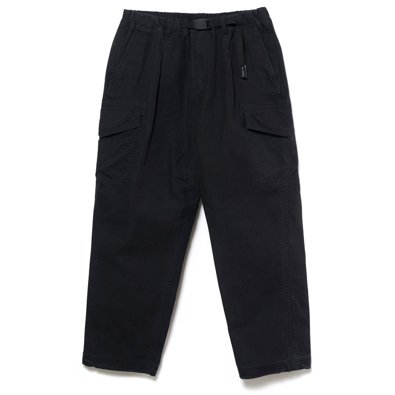 Wild Things Men's Backsatin Field Cargo Pants - Black