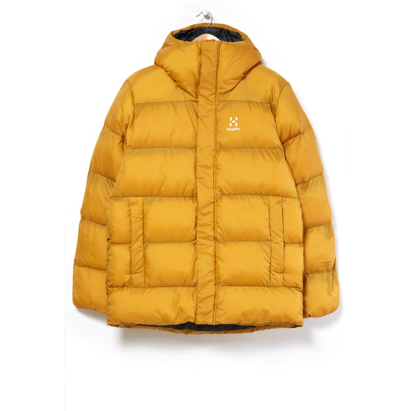 Haglfs Men's Puffy Mimic Hooded Jacket - Autumn Leaves