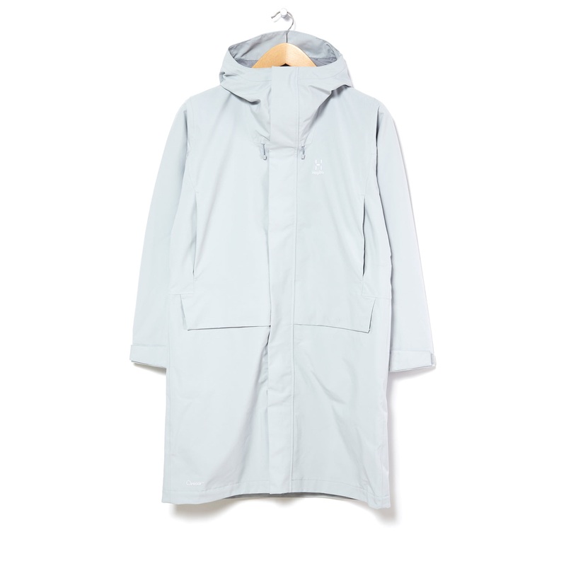 Haglfs Women's Aria Proof Parka Jacket - Stone Grey