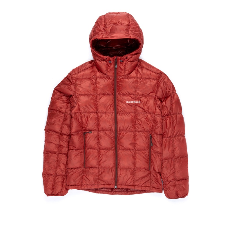 Montbell Men's Superior Down Parka Jacket - Red