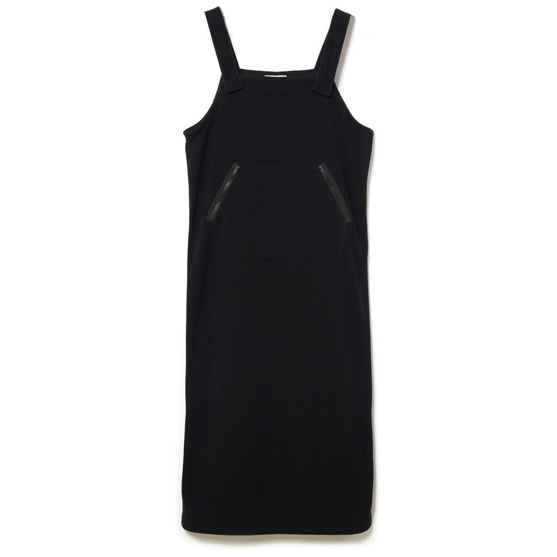 Snow Peak Women's Grid Fleece Dress - Black