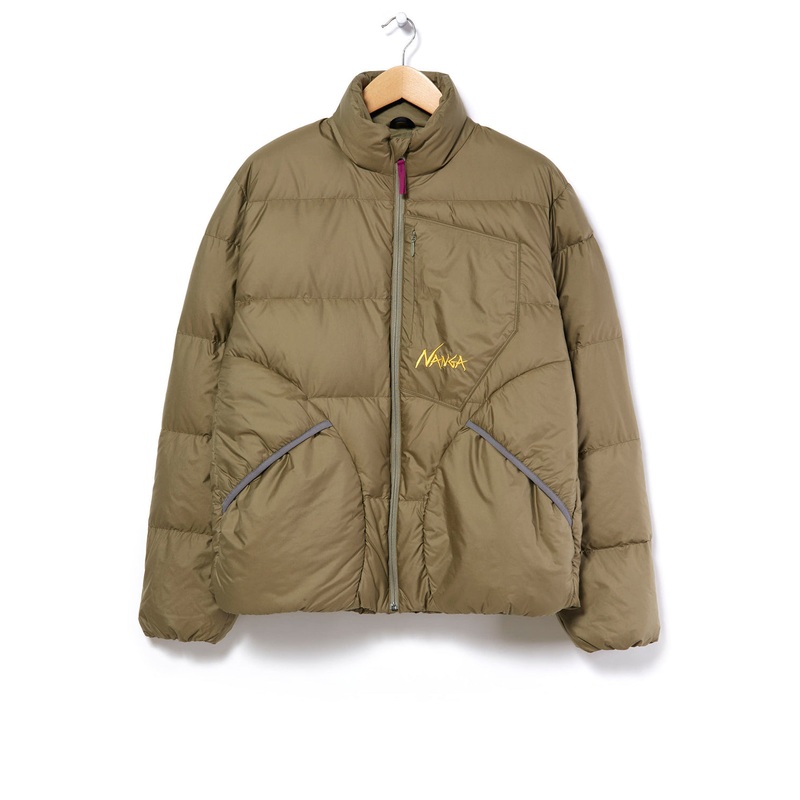 Nanga Men's Mazeno Ridge Jacket - Beige Khaki