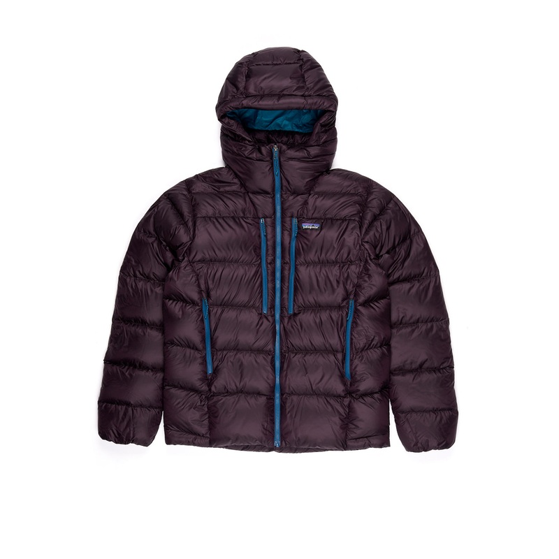 Patagonia Fitz Roy Men's Down Hoodie - Obsidian Plum