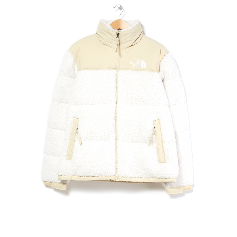 The North Face High Pile Nuptse Men's Jacket - Gardenia White