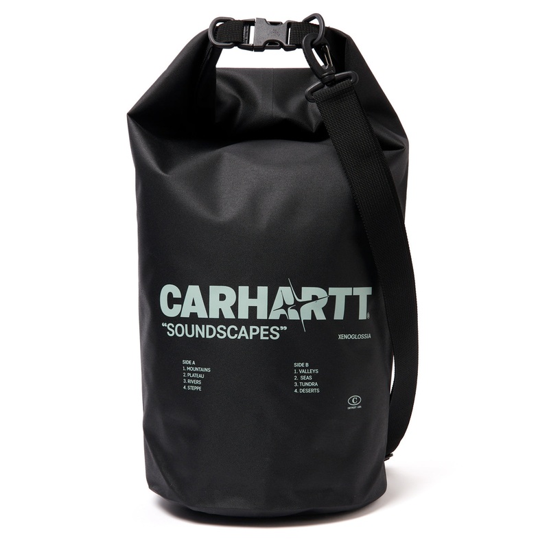 Carhartt WIP Soundscapes Dry Bag - Black