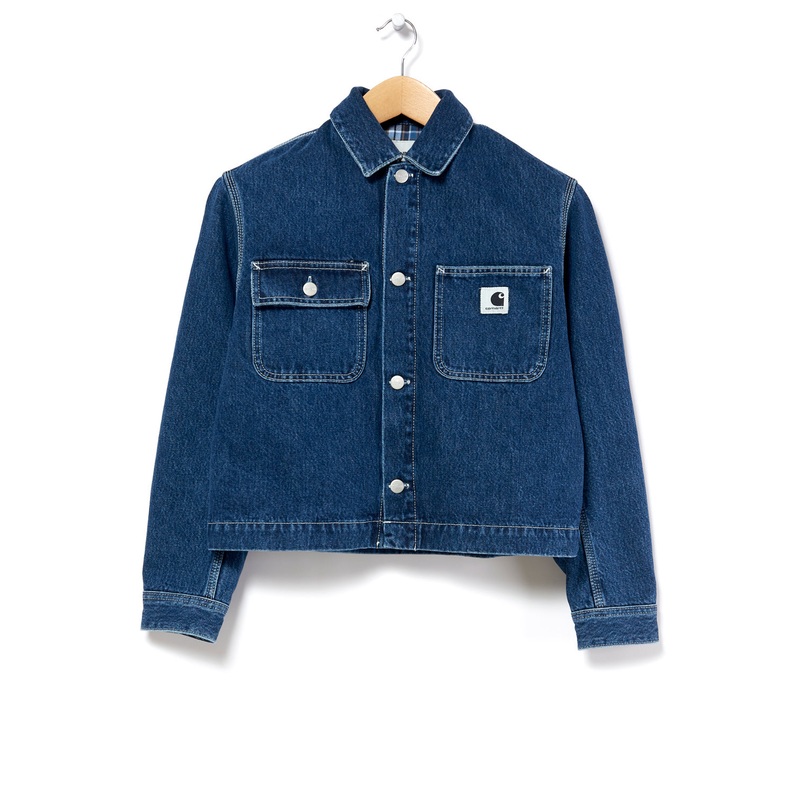 Carhartt WIP Women's Rider Shirt Jac - Blue