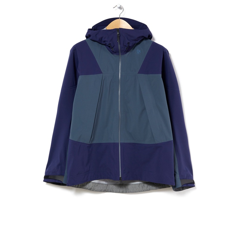 Goldwin Men's Pertex Shieldair All Weather Jacket - Foggy Gray/Bluish Purple