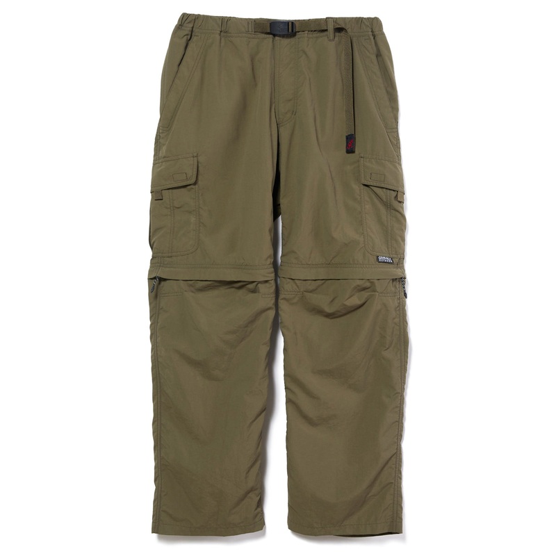 Gramicci Men's Convertible Micro Ripstop Pants - Army Green
