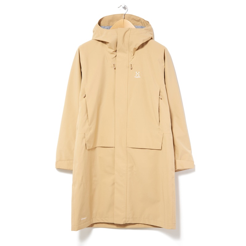 Haglfs Women's Aria Proof Parka Jacket - Sand