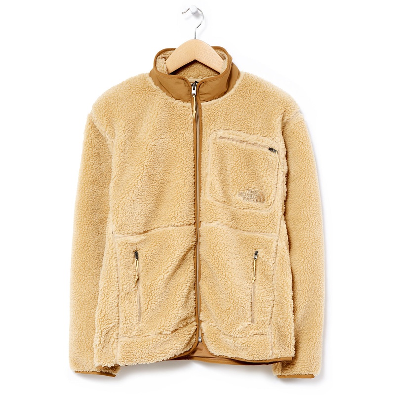 The North Face Men's Extreme Pile Full Zip Jacket - Khaki Stone