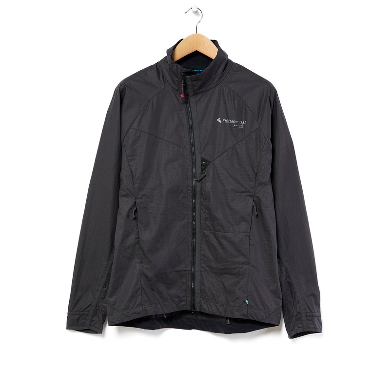 Klattermusen Men's Ansur Wind Jacket - Raven Black