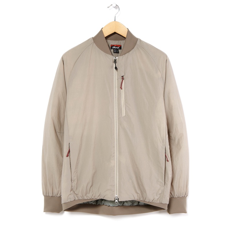 Nanga Men's Soft Down Varsity Blouson - Beige