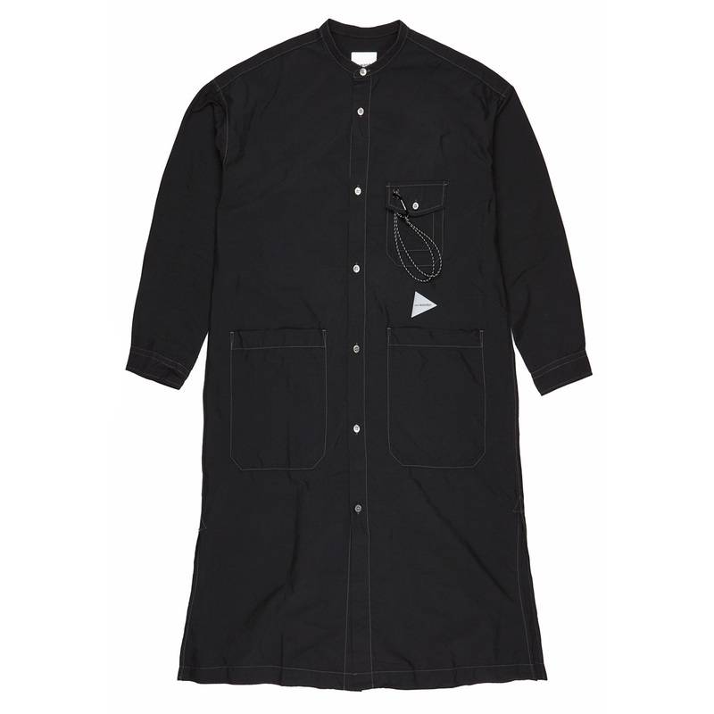 and wander Women's CORDURA Typewriter Long Shirt - Black
