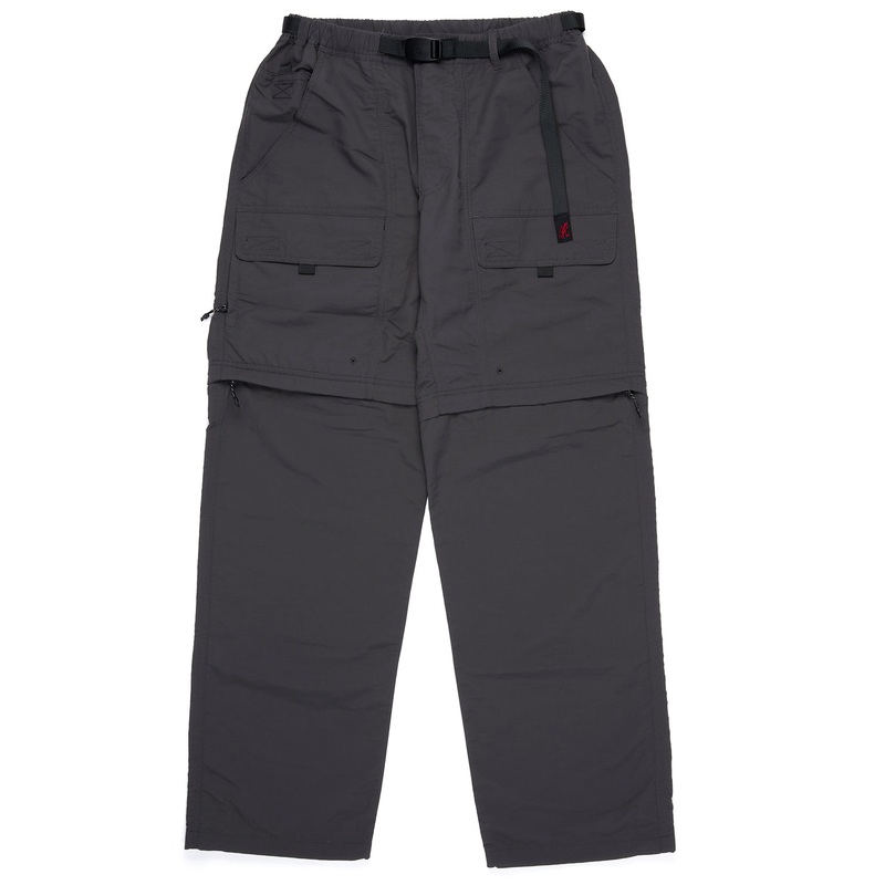 Gramicci Men's Nylon Tussah Convertible Pants - Stone Grey