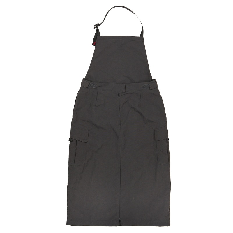 Gramicci Women's Nylon Tussah Covertible Apron Dress - Stone Grey