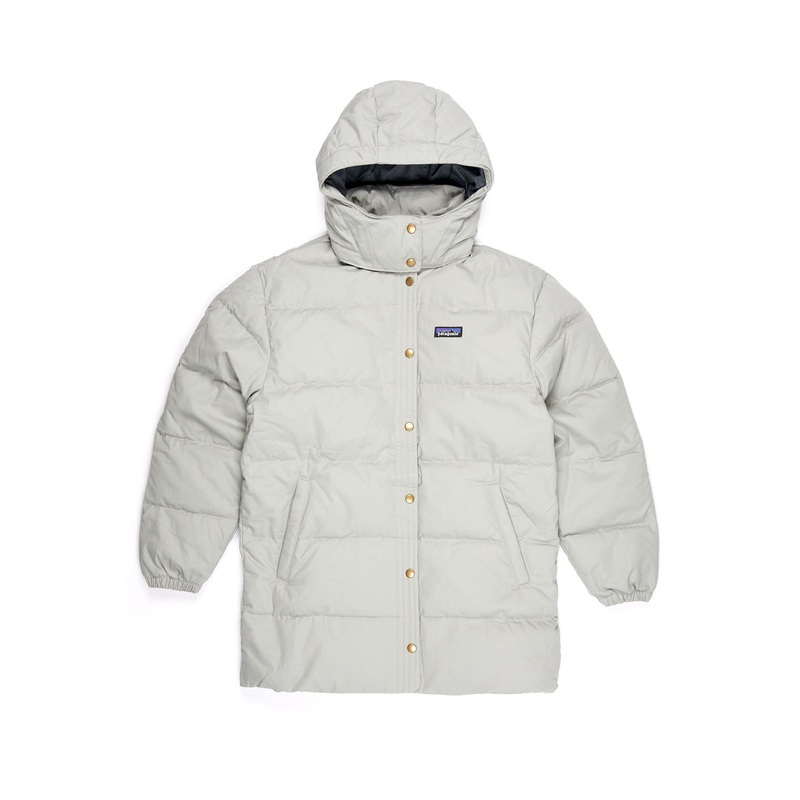 Patagonia Women's Cotton Down Parka - Sleet Green