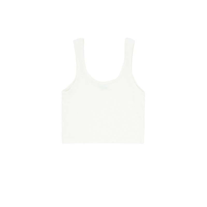 Jungmaven Women's Sporty Tank - Washed White