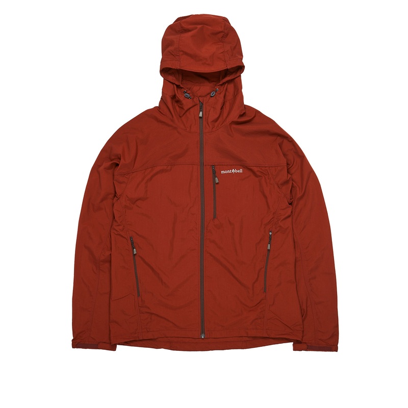 Montbell Men's O.D. Hooded Jacket - Wine Red