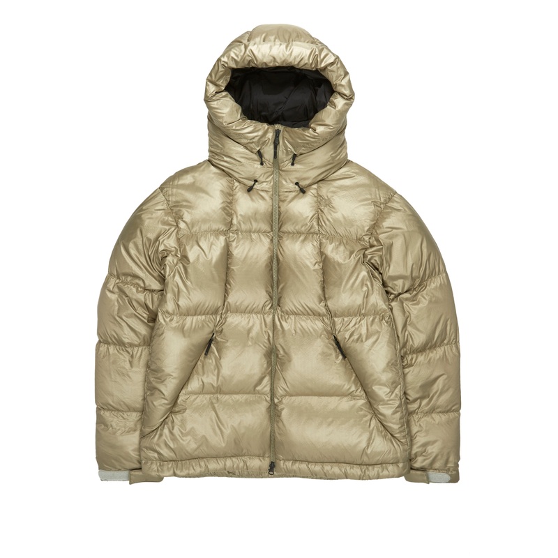 Goldwin Men's PERTEX QUANTUM Down Parka - Oak Beige