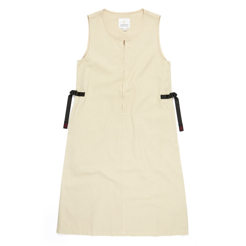 Gramicci Women's Canvas Mid-Length Dress - Dusty Greige