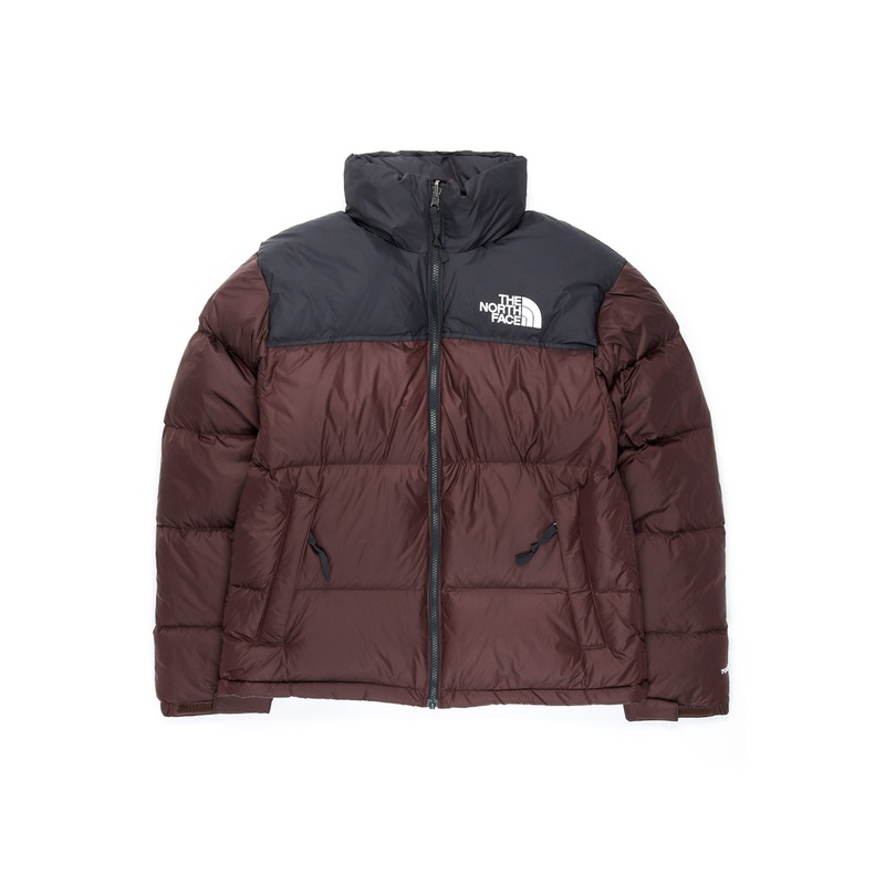 The North Face 1996 Retro Nuptse Men's Jacket - Coal Brown-TNF Black