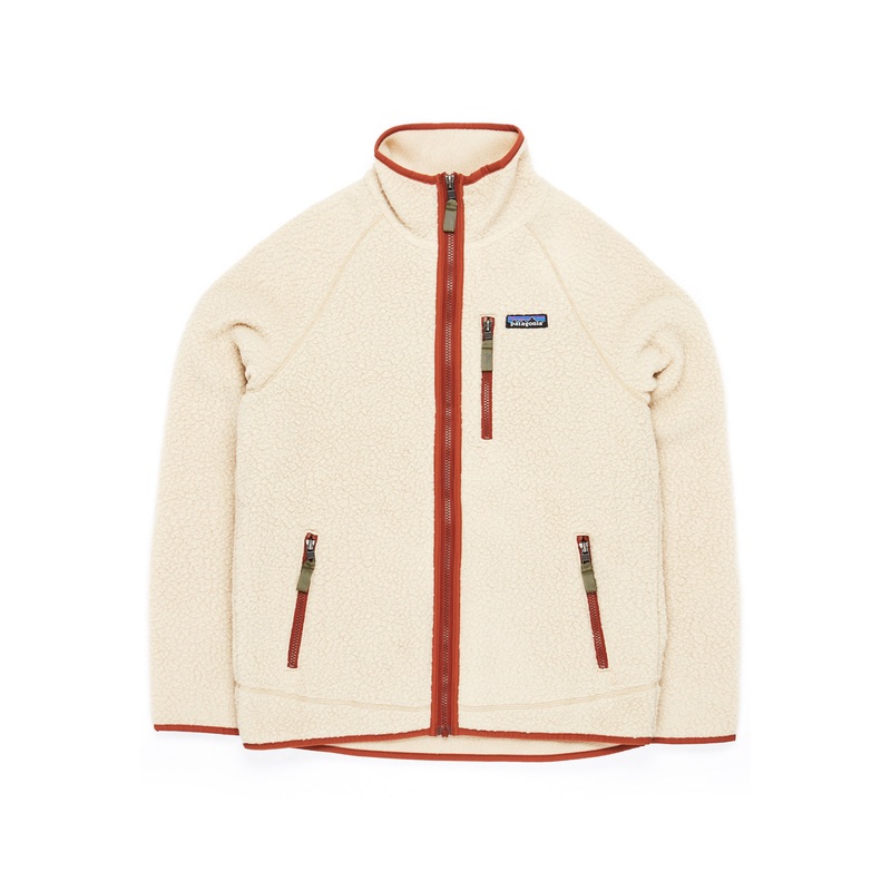 Patagonia Men's Retro Pile Jacket - El Cap Khaki w/Sisu Brown
