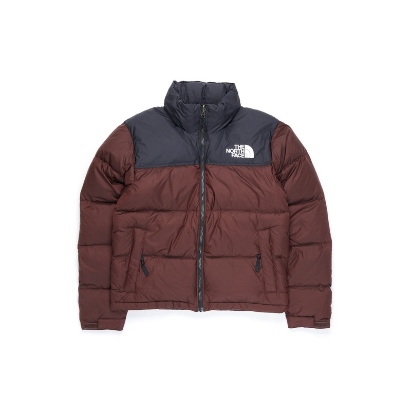 The North Face 1996 Retro Nuptse Women's Jacket - Coal Brown / TNF Black