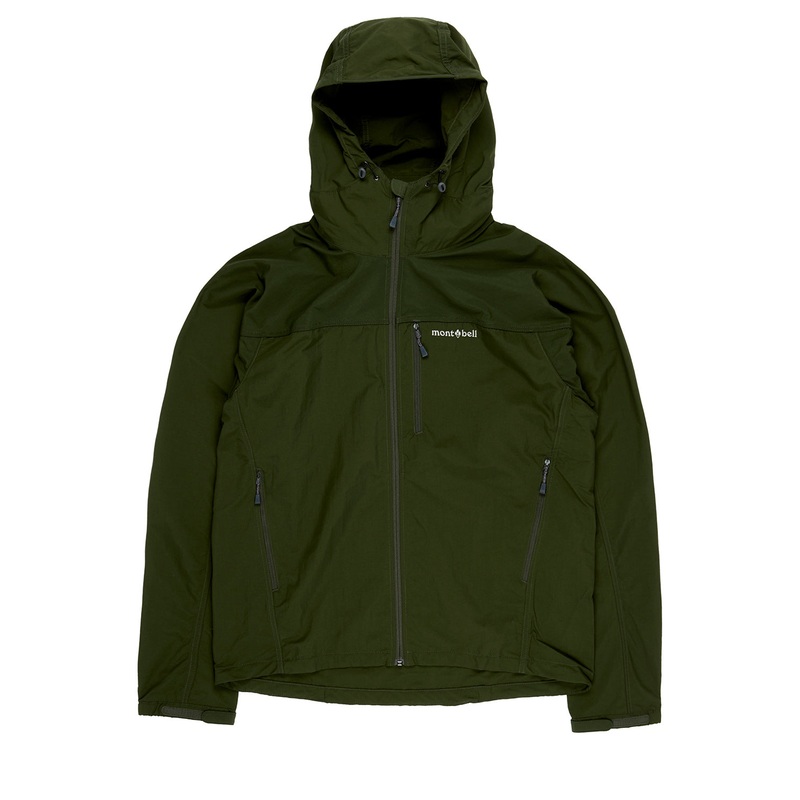 Montbell Mens O.D. Hooded Jacket - Dark Green