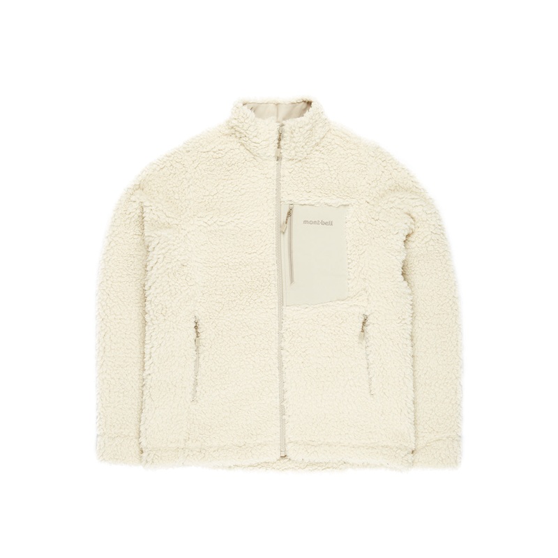 Montbell Women's Climaplus Shearling Jacket - Ivory