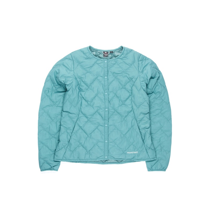 Montbell Women's Superior Down Round Neck Jacket - Bottle Green