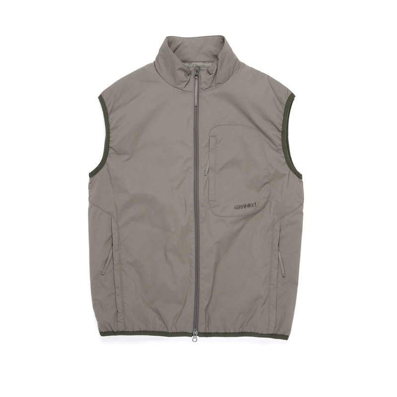 Gramicci Men's Softshell EQT Padding Vest - Tech Grey