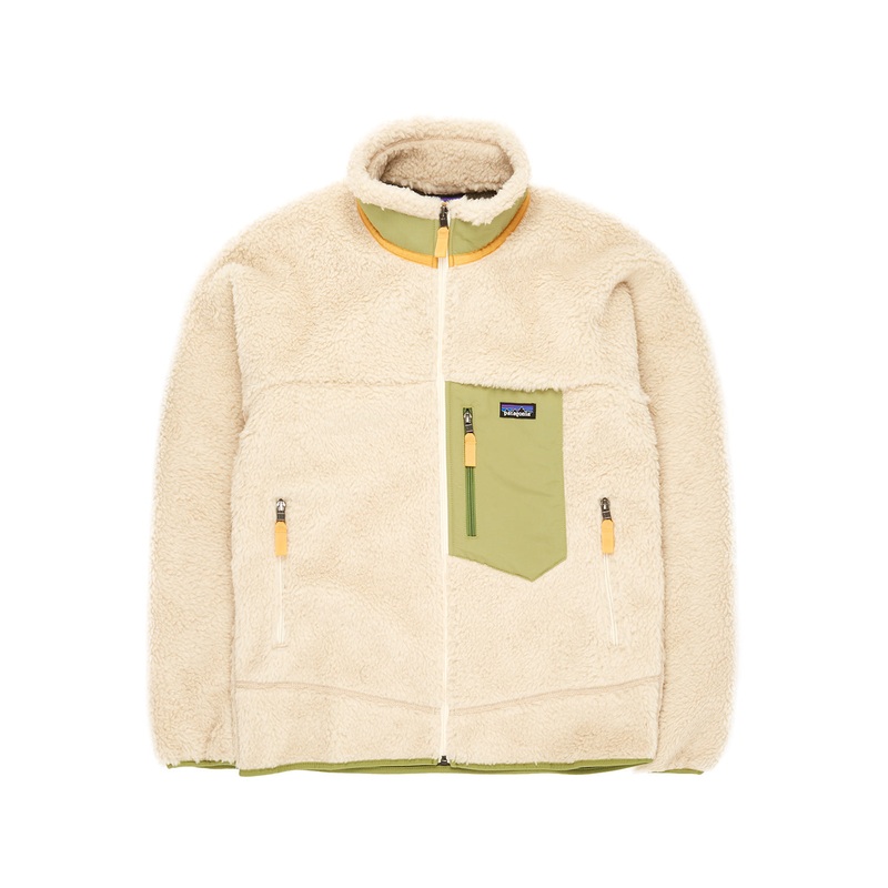 Patagonia Men's Classic Retro-X Jacket - Dark Natural  / Buckhorn Green