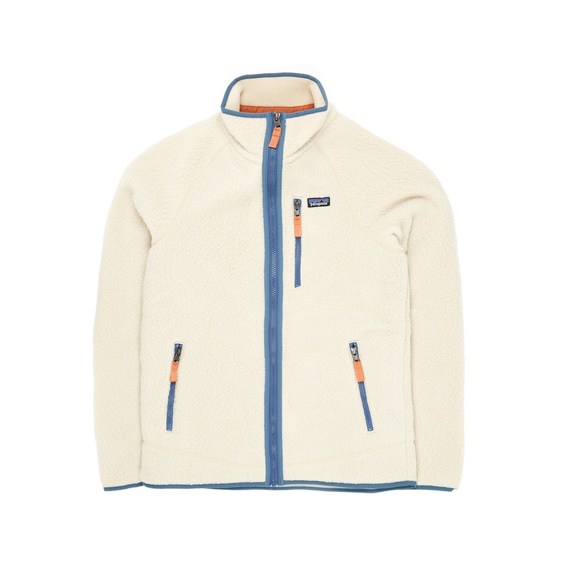 Patagonia Men's Retro Pile Jacket - Dark Natural / Utility Blue