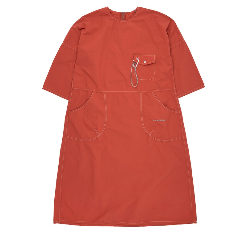 And wander Women's C/N Rip Dress - Red