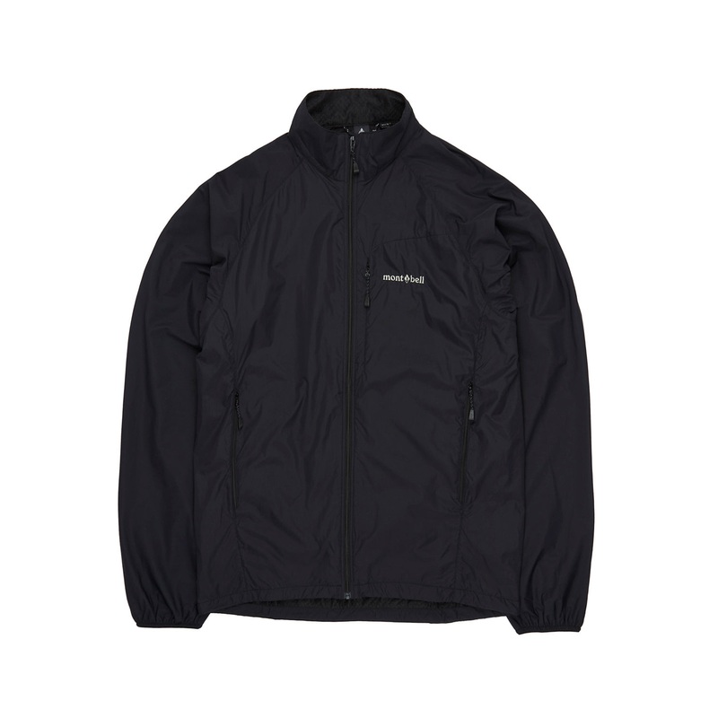 Montbell Men's Light Shell Outer Jacket - Black