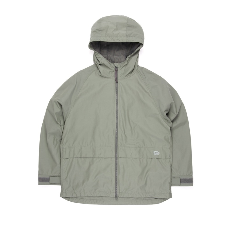 Snow Peak Men's Light Mountain Cloth Zip Up Parka - Foliage