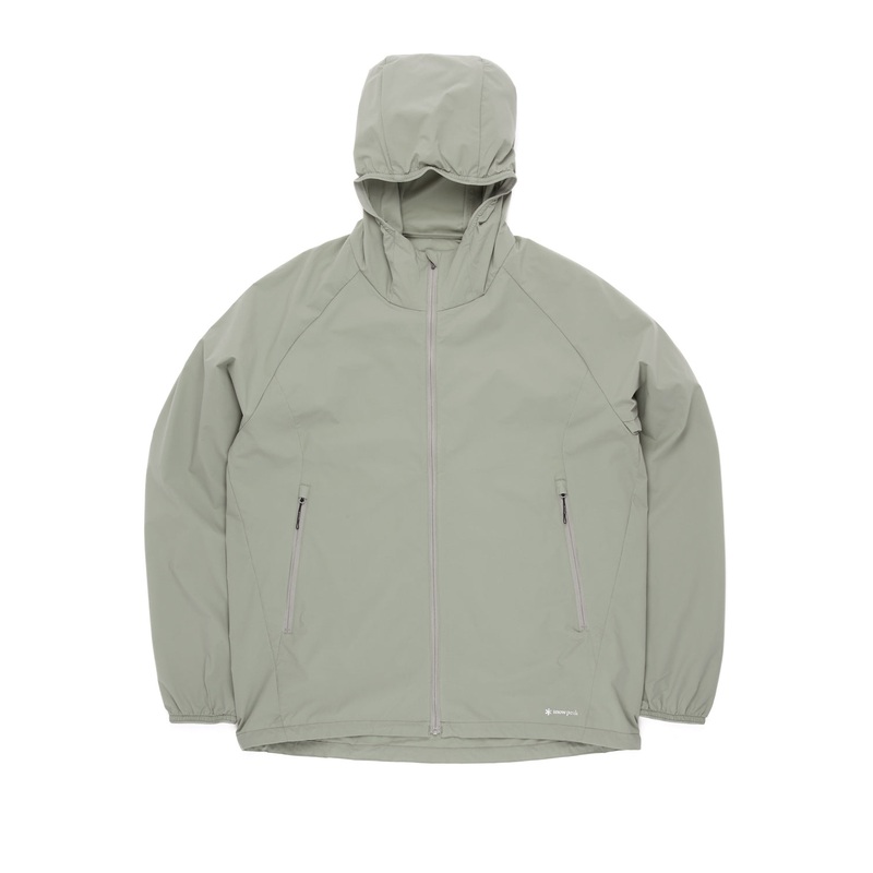 Snow Peak Men's Stretch Packable Jacket - Sage