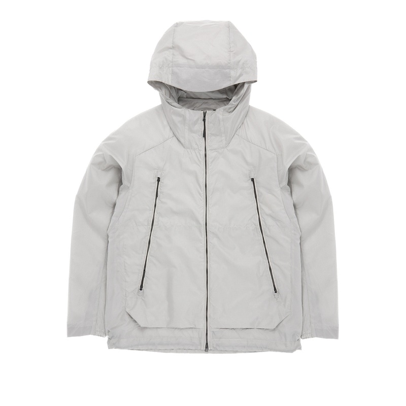 Men's Pasmo Hooded Windbreaker Jacket - Lucid White
