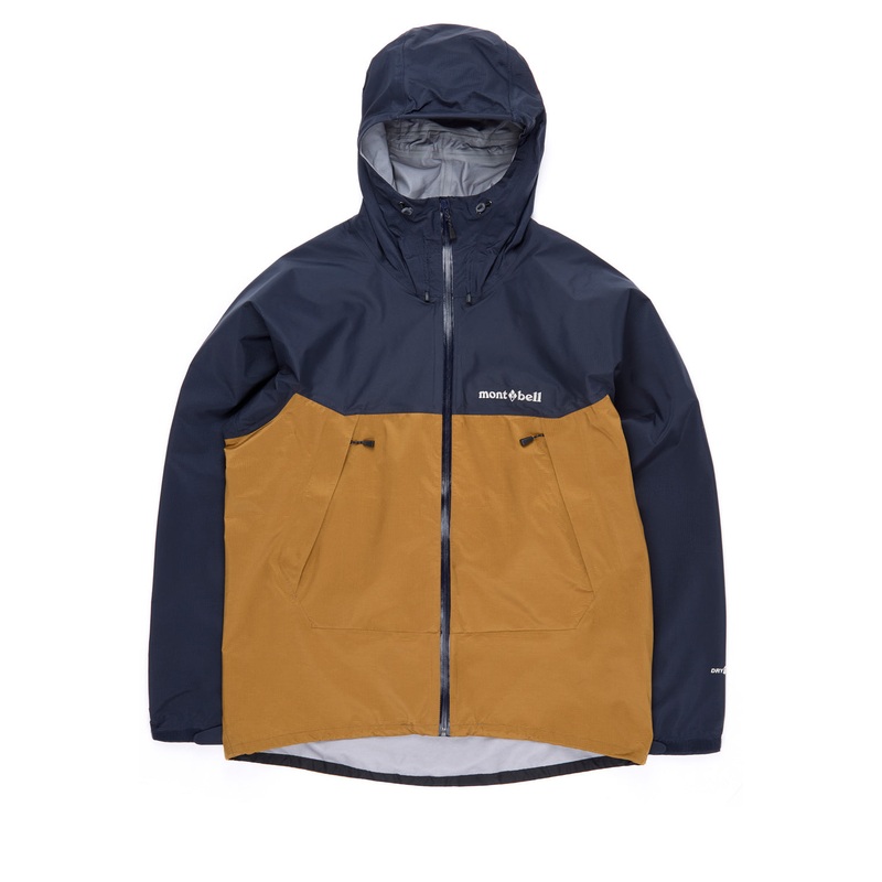 Montbell Men's Thunder Pass Jacket - Graphite / Ochre