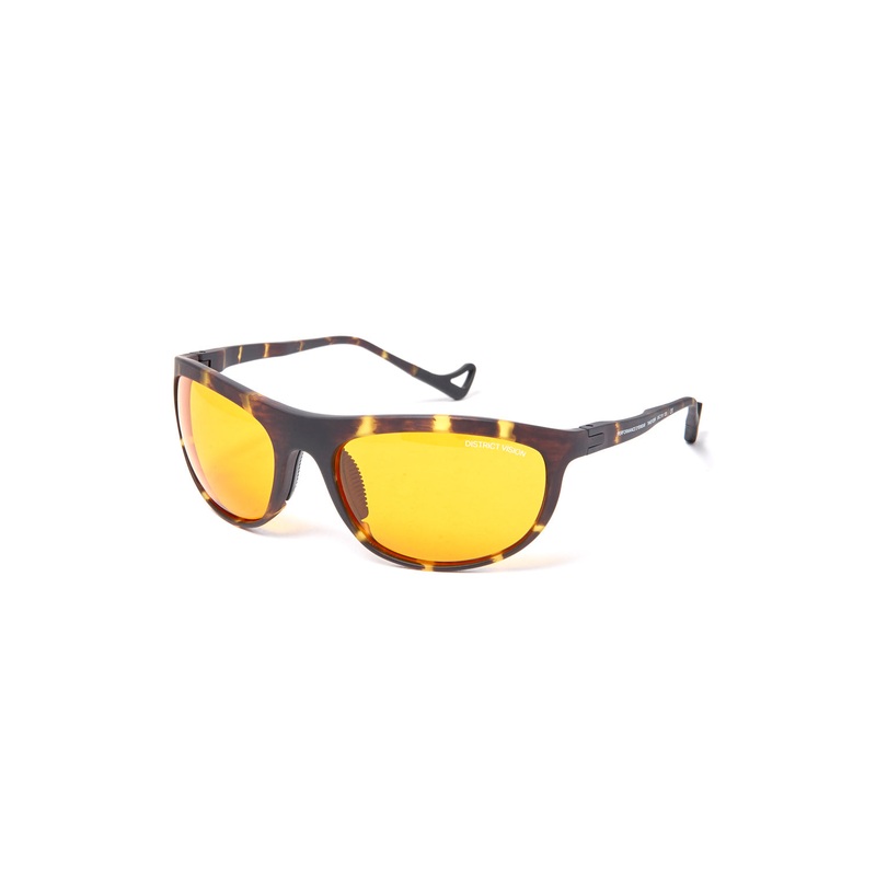District Vision Takeyoshi Altitude Master Sunglasses - Tortoise / D+ Ember Orange