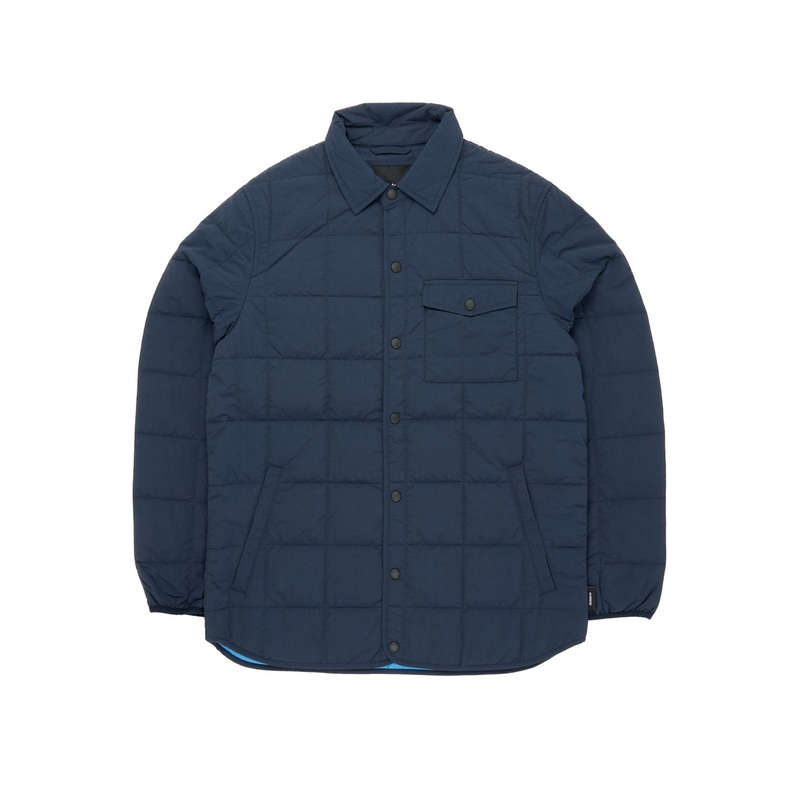 Finisterre Men's Lapwing Shirt - Navy