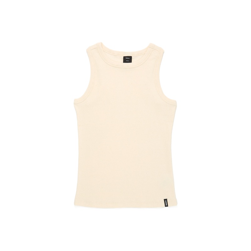 Finisterre Women's Powes Ribbed Vest - Ecru