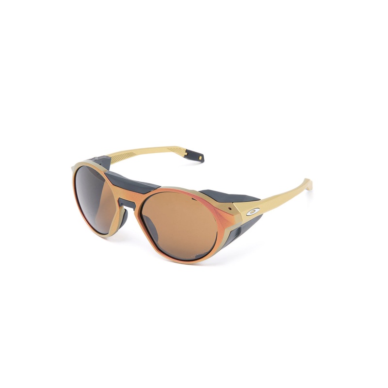 Oakley Clifden Sunglasses - Matte Red Gold Colorshift / Prizm Bronze