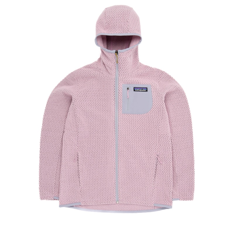 Patagonia Women's R1 Air Full-Zip Hoody - Milkweed Mauve